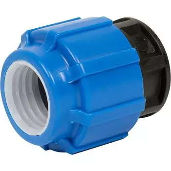 Заглушка цанговая для полиэтиленовой трубы 32 мм полиэтилен