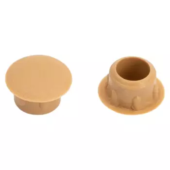 Заглушка декоративная 8 мм цвет бежевый 40 шт.