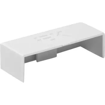 Заглушка для кабель-канала IEK КМЗ 40x16 мм цвет белый 4 шт.