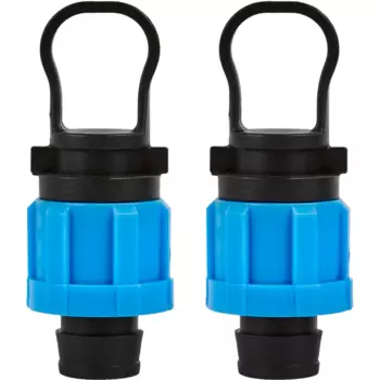 Заглушка для капельной ленты BOUTTE, 16мм, 2 шт.