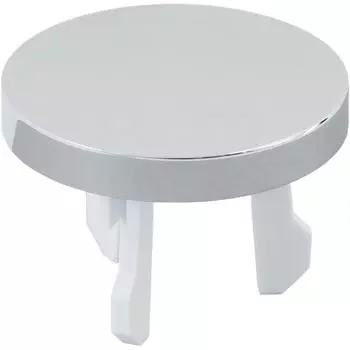 Заглушка для перелива для раковины «Опус» цвет хром