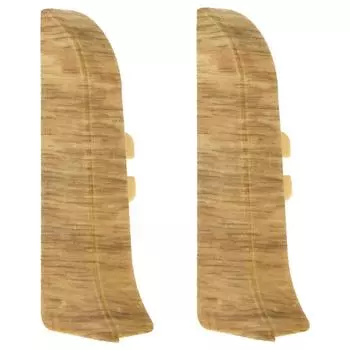 Заглушка для плинтуса левая и правая Artens «Модена» 65 мм 2 шт.