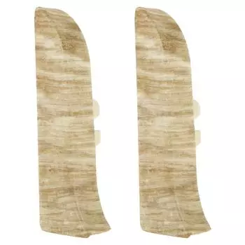 Заглушка для плинтуса левая и правая Artens «Перуджа» 65 мм 2 шт.