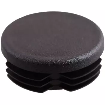 Заглушка для трубы D42 пластик, цвет черный