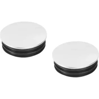 Заглушка трубы 50 хром 2 шт