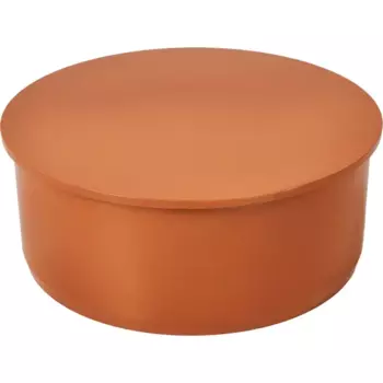 Заглушка Хемкор d160 мм пластиковая для наружной канализации