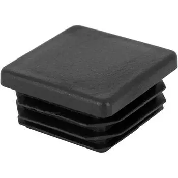 Заглушка квадратная внутренняя плоская 40x40, 2 шт.