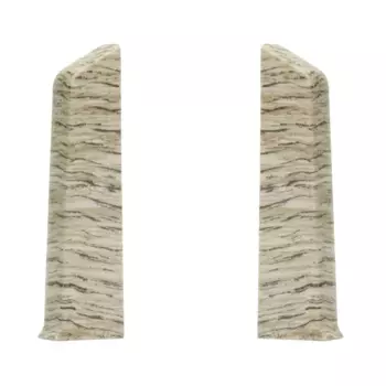 Заглушка левая и правая Дуб Суматра 80 мм 2 шт.