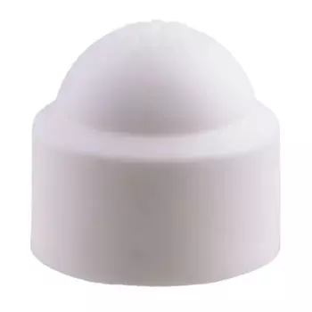 Заглушка на болт 10x19 мм цвет белый 4 шт.