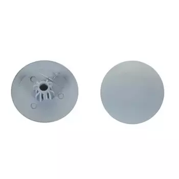 Заглушка на конфирмат 7x12 мм цвет серый 50 шт.