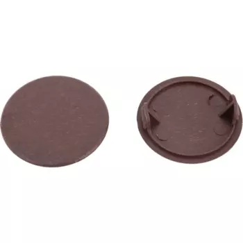 Заглушка на отверстие Jet d35 мм пластик цвет коричневый 4 шт.