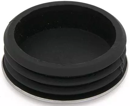 Заглушка плоская 50 мм, цвет хром