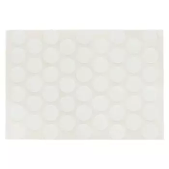 Заглушка самоклеящаяся 14 мм цвет белый глянец 50 шт.