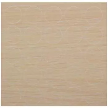 Заглушка самоклеящаяся 14 мм меламин цвет дуб беленый, 25 шт.