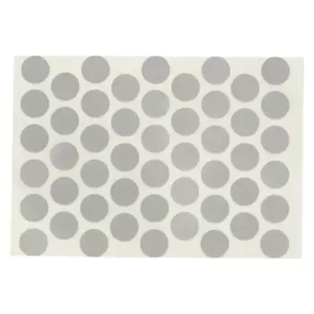 Заглушка самоклеящаяся F509 ST2 14 мм цвет алюминий 50 шт.