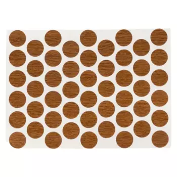 Заглушка самоклеящаяся H1181 ST37 14 мм цвет табак 50 шт.