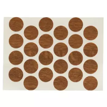 Заглушка самоклеящаяся H1181 ST37 20 мм цвет табак 24 шт.