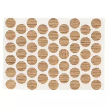 Заглушка самоклеящаяся Н1180 ST37 14 мм цвет дуб 50 шт.