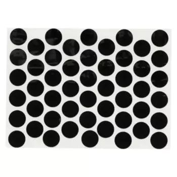 Заглушка самоклеящаяся U961 ST2 14 мм цвет графит 50 шт.