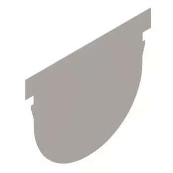 Заглушка Standartpark стальная для лотка Spark 3 в начало линии