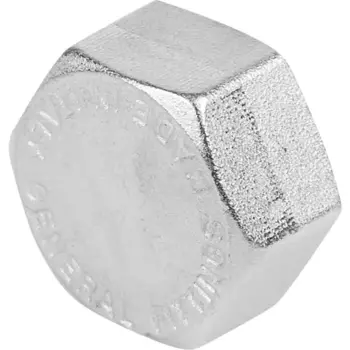 Заглушка Stout 1/2" ВР никелированная латунь