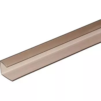 Профиль торцевой для поликарбоната 4 мм 2.1 м бронзовый