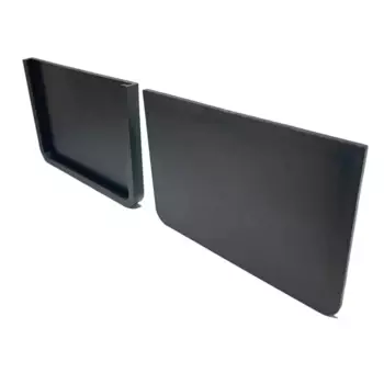 Заглушка торцевая 70x7.3x103.8 мм цвет черный