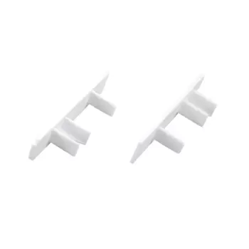 Заглушка торцевая Inspire ПВХ цвет белый 30x90 мм 2 шт.