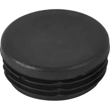 Заглушка универсальная 42 мм полипропилен черный, 4 шт.