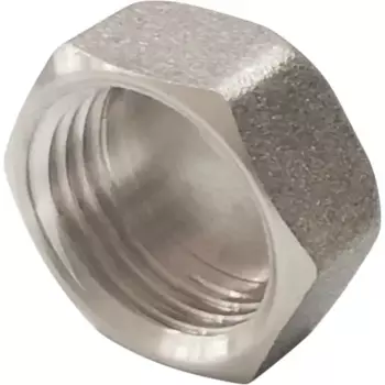 Заглушка Valfex 1" ВР никелированная латунь