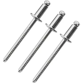 Заклепка вытяжная нержавеющая сталь 4x8 мм 50 шт.