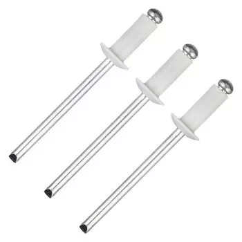 Заклёпка Matrix RAL9003 4х10 мм цвет белый 50 шт.