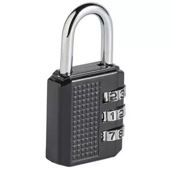 Замок кодовый Standers, 31 мм, ЦАМ/сталь