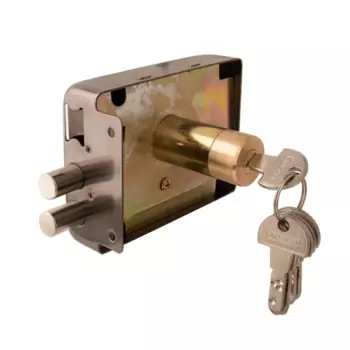 Замок накладной Apecs 9331-C-BN, цвет черный никель