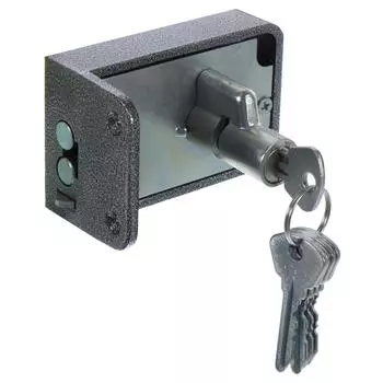 Замок накладной Зенит-ЗН-2-3 цвет серебро