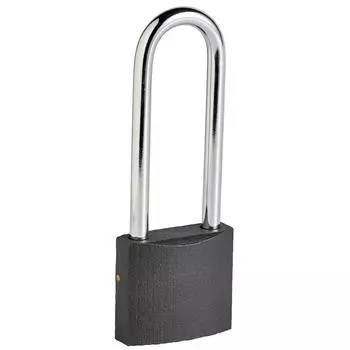 Замок навесной Standers с длинной дужкой 38x33 мм, чугун