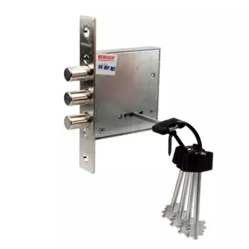 Замок врезной Border 70911-ЗВ8-8Д/15 цвет хром