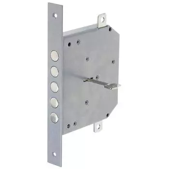 Замок врезной Эталон-Т, цвет серый