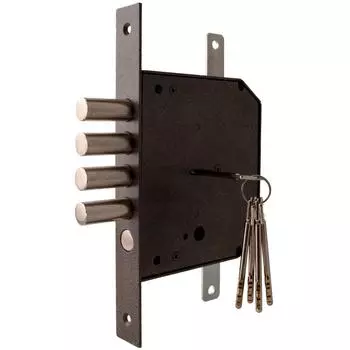Замок врезной Эталон-ЗТ, цвет коричневый