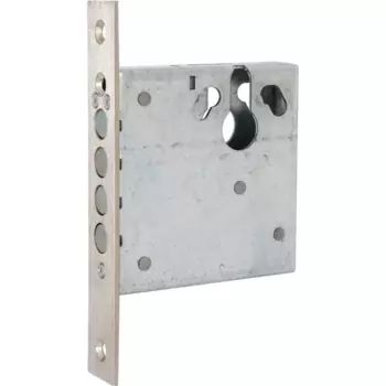 Замок врезной сувальдный ЗВЦ-12 605, цвет серый