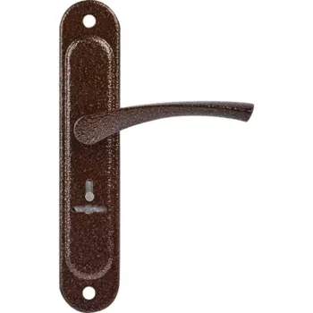 Замок врезной входной ЗВ9.009/17, цвет медь