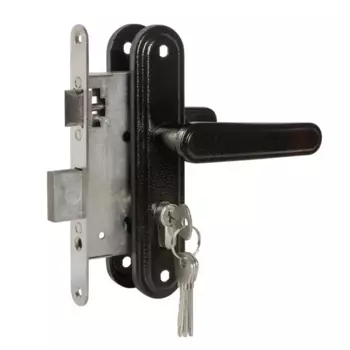 Замок врезной ЗВ4-3.03 цвет черный