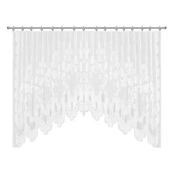 Занавеска на ленте «Уют», 470х165 см, цвет белый