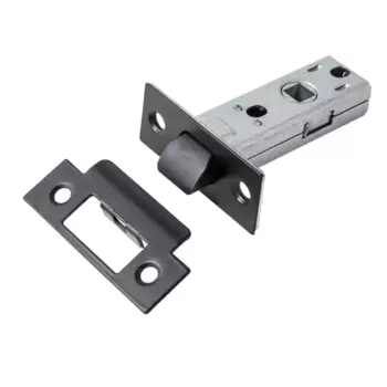 Защелка межкомнатная B2B L 5-45 66.5x57 мм сталь цвет черный