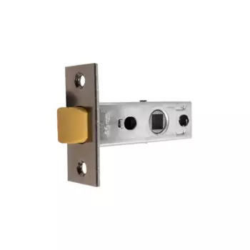 Защелка межкомнатная Palladium 400 70x20 мм сталь цвет бронза