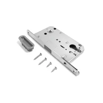 Защелка межкомнатная Palladium 585M 80x140 мм сталь цвет хром