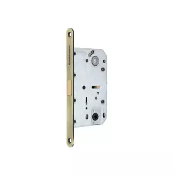 Защелка межкомнатная 600-M 77x132 мм сталь цвет бронза