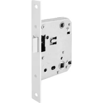 Защелка межкомнатная под фиксатор 50-70 73x95x14 мм сталь цвет белый