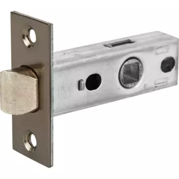 Защелка межкомнатная Standers TL01-BN 70x57x25 мм металл цвет графит