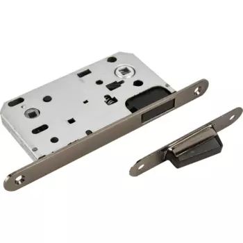 Защелка под фиксатор магнитная 50-90 86x196 мм сталь цвет графит